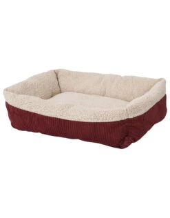 Aspen Pet Self Warming Lounger Red 30x24
