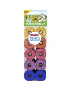 Bags On Board Rainbow Bag Refill 9x14" 140 Ct