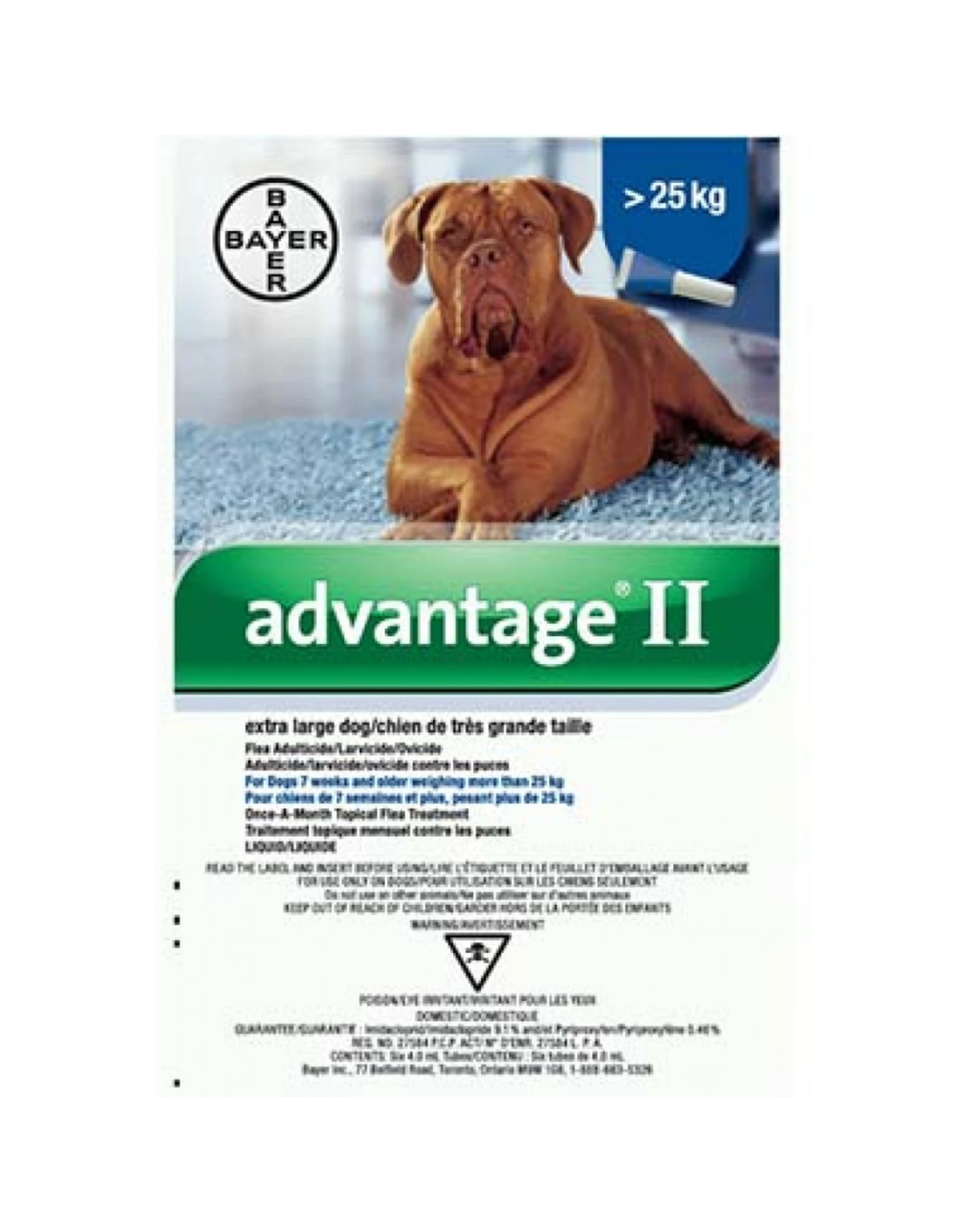 Bayer Advantage II Flea+Lice Protection 4 Bayer Advantage II Flea+Lice Protection - Image 2