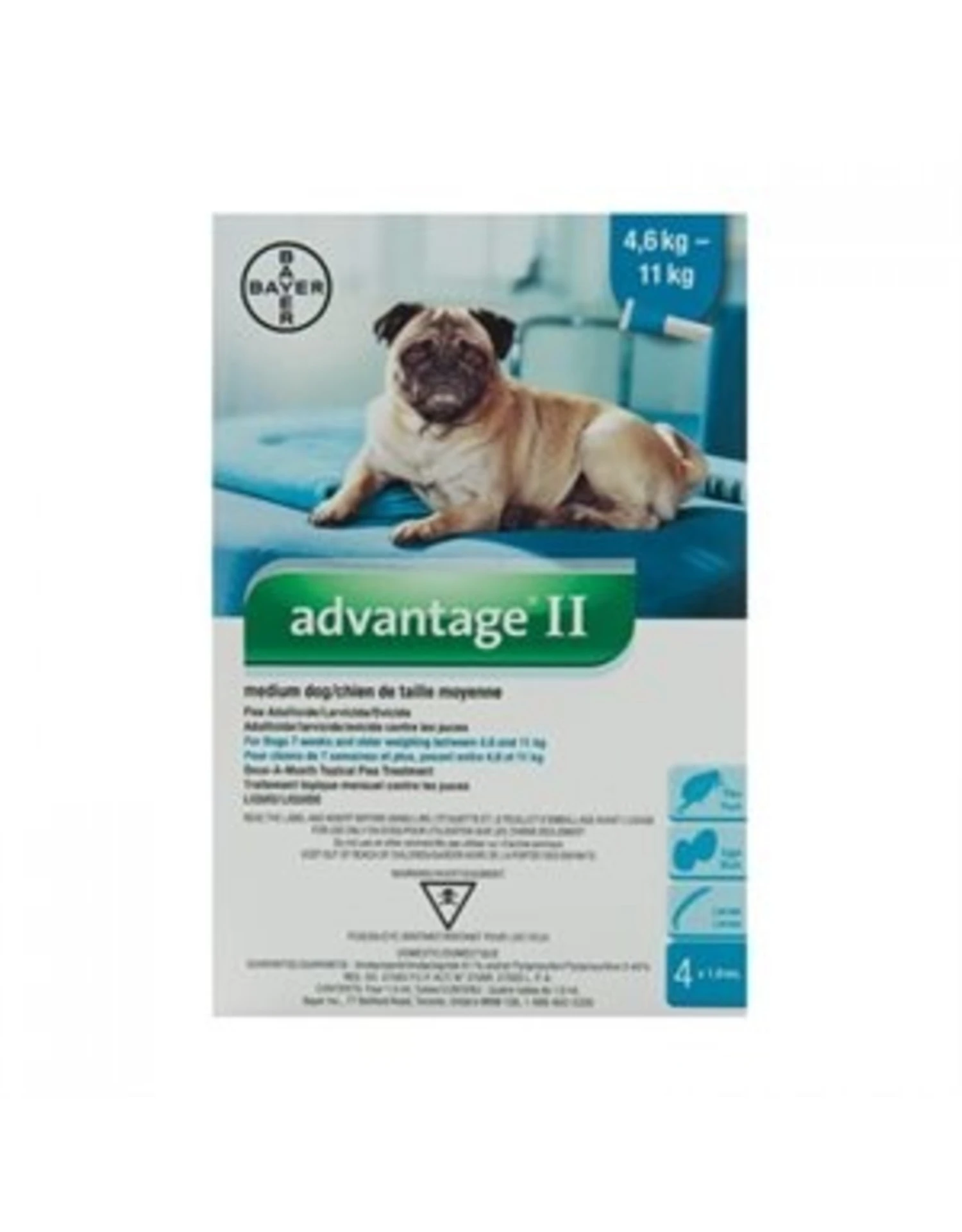 Bayer Advantage II Flea+Lice Protection 5 Bayer Advantage II Flea+Lice Protection - Image 3