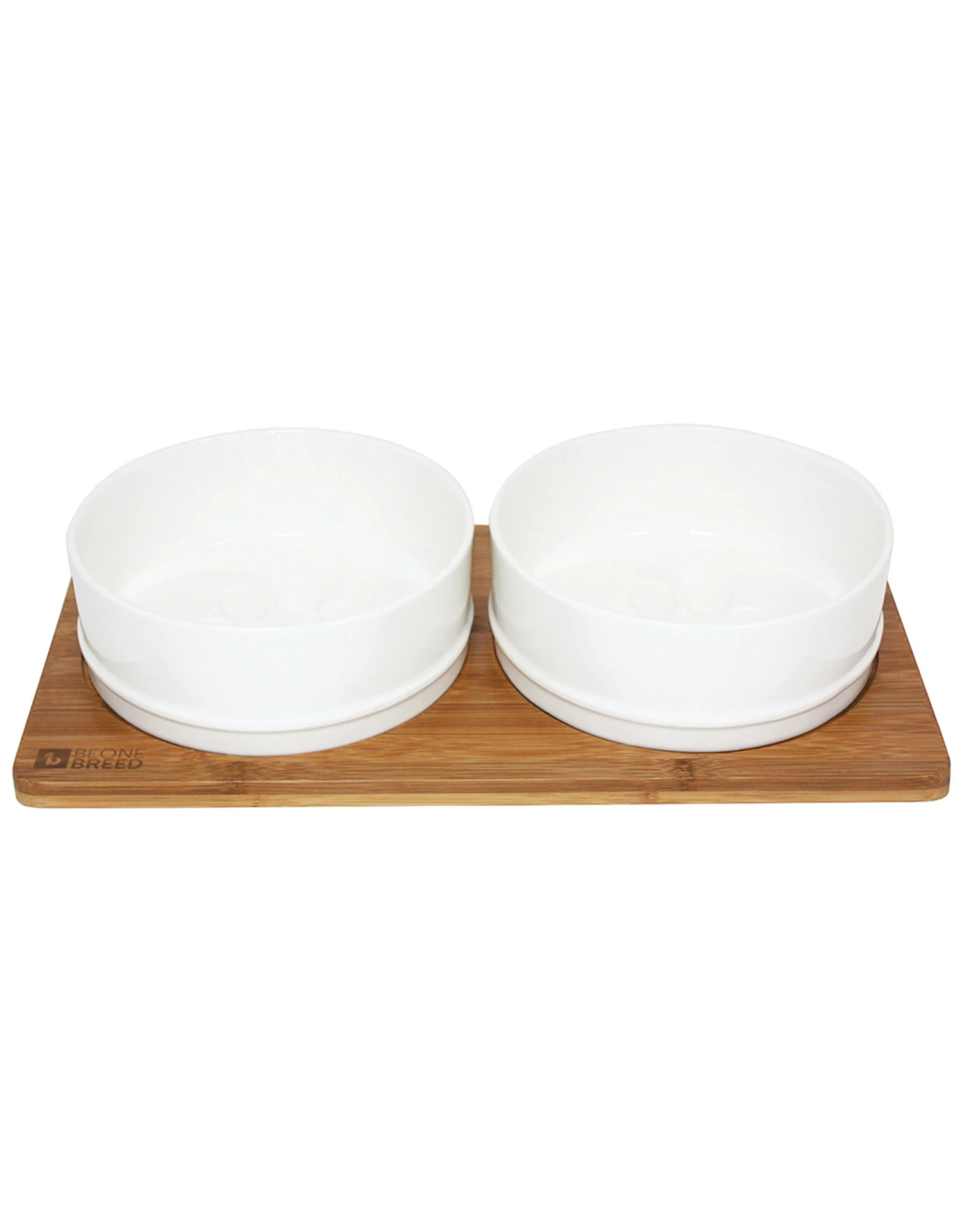 Be One Breed Bamboo & Ceramic Bowl With Paws 3 Be One Breed Bamboo & Ceramic Bowl With Paws
