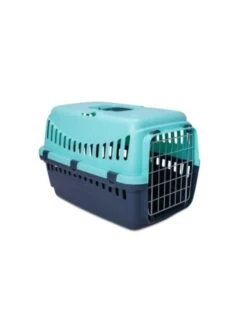 Bergamo Gipsy Metal Door Pet Carrier Mint - Small