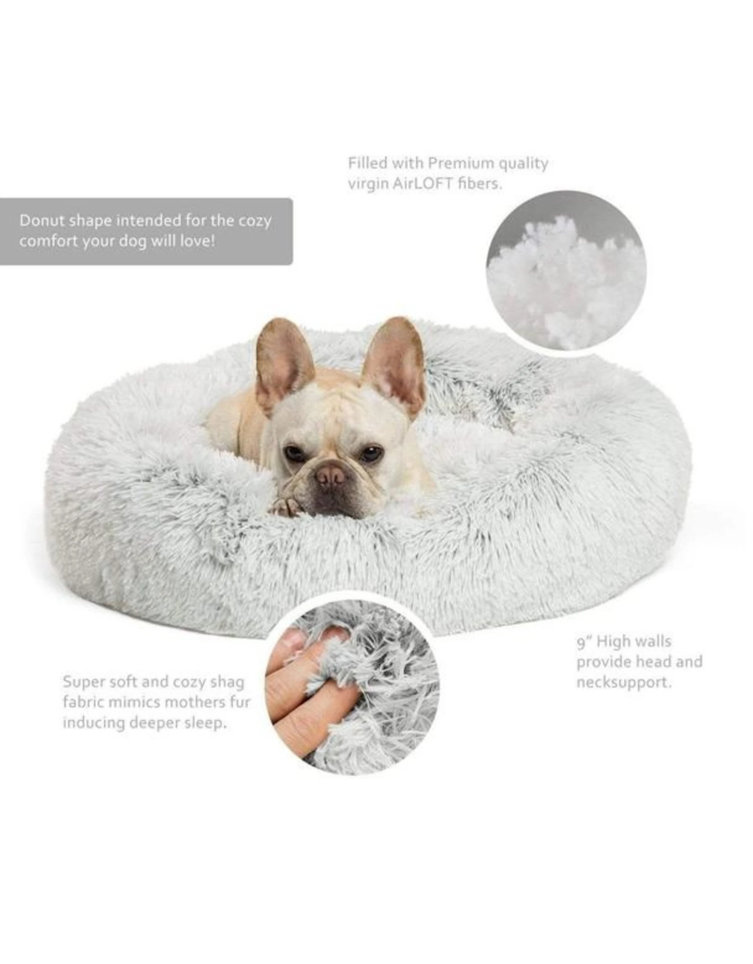 Best Friends By Sheri Donut Shag Bed 4 Best Friends By Sheri Donut Shag Bed - Image 2