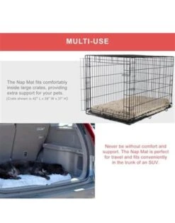 Best Friends By Sheri Nap Mat Orthopedic Shag Grey 27x36 -Quality Pet Supply Store best friends by sheri nap mat orthopedic shag grey 3