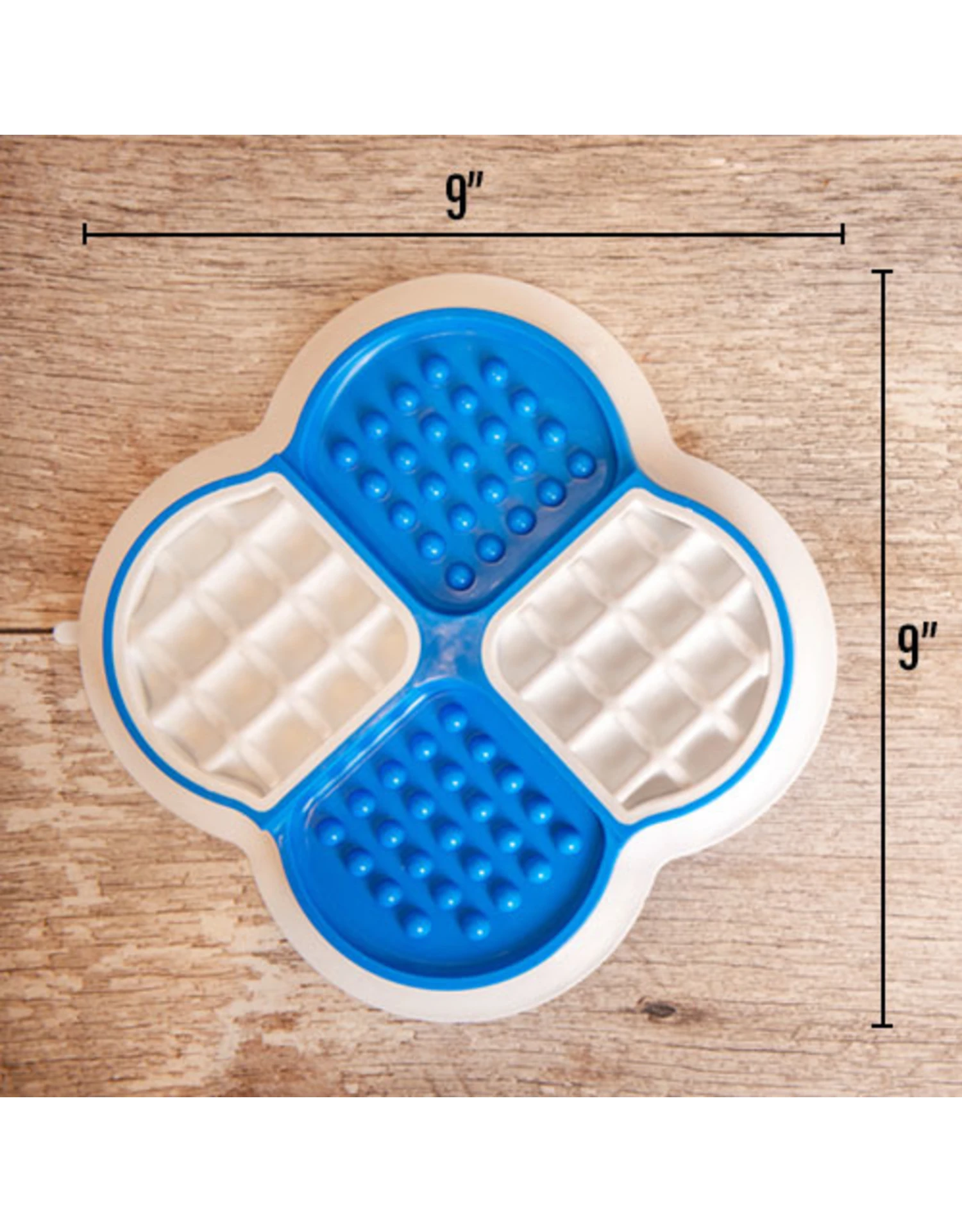 Big Country Raw Lick Tray - Blue And White 4 Big Country Raw Lick Tray - Blue And White - Image 2