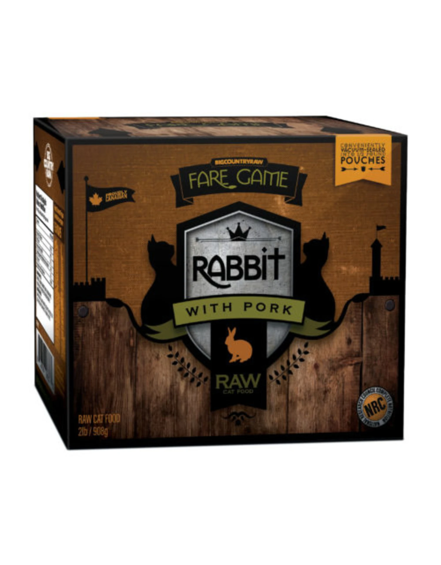 Big Country Raw Rabbit And Pork 4 X 1/2lb 3 Big Country Raw Rabbit And Pork 4 X 1/2lb