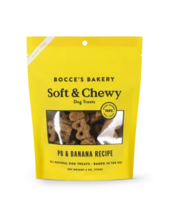 Bocce's Bakery Dog Soft & Chewy PB & Banana 6 Oz