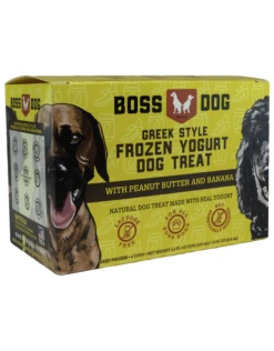 Boss Dog Frozen - Yogurt Peanut Butter & Banana 4PK/104ML