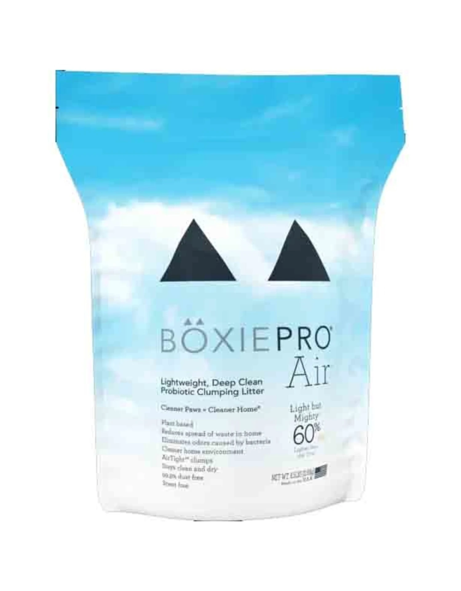 BoxieCat Lightweight Deep Clean Probiotic Clumping Litter Scent Free 3 BoxieCat Lightweight Deep Clean Probiotic Clumping Litter Scent Free