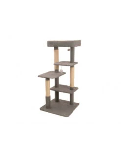 Budz Cat Tree Soho Large 4 Levels GREY 22.8"x22.8"x47.5"