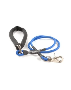 Bungee PupEE Leash 3' Blue SM Up To 25 Lb