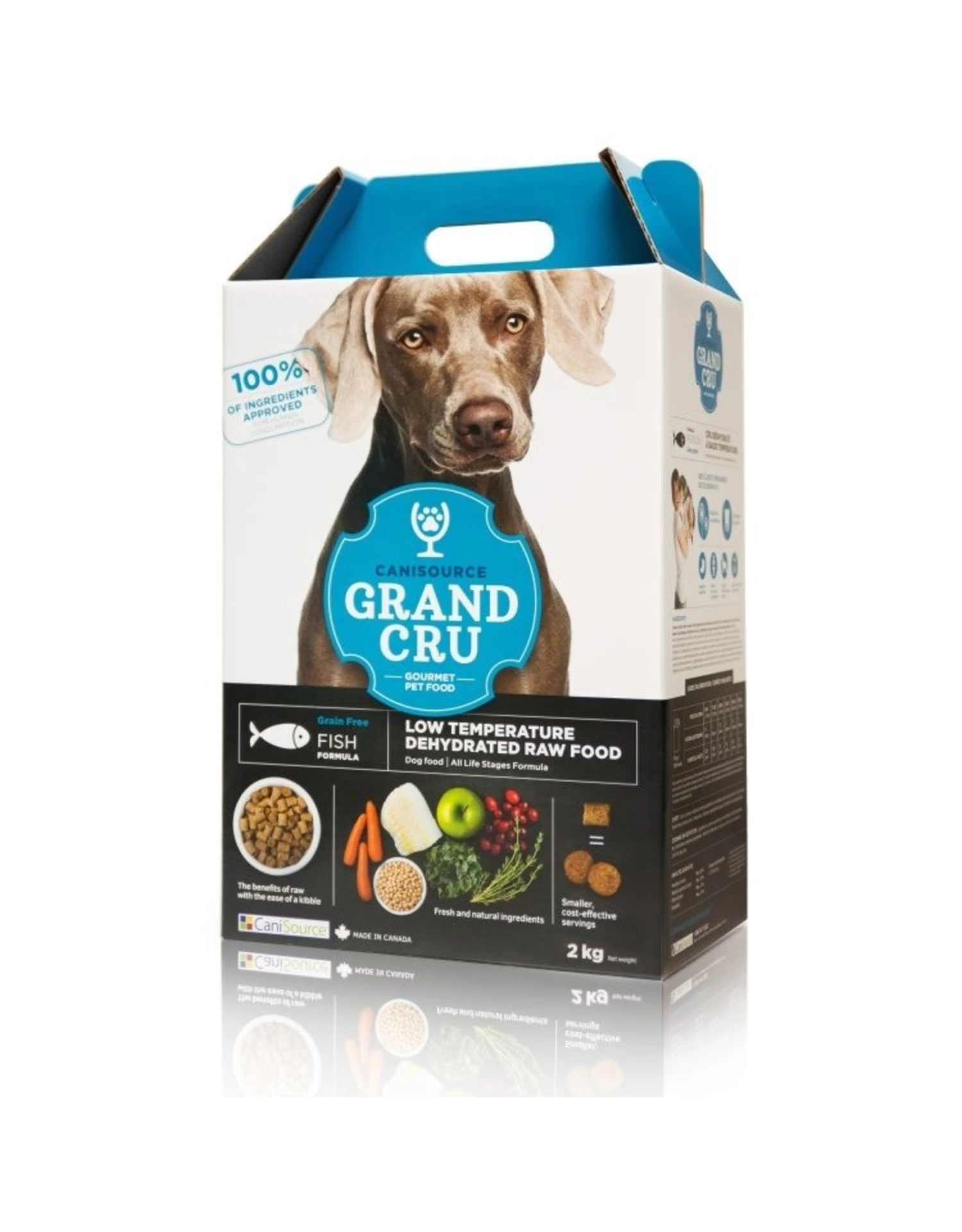 CaniSource Grand Cru Dog GF Fish Formula - 2 Kg 3 CaniSource Grand Cru Dog GF Fish Formula - 2 Kg