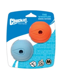Chuck It! The Whistle Ball Medium 2PK