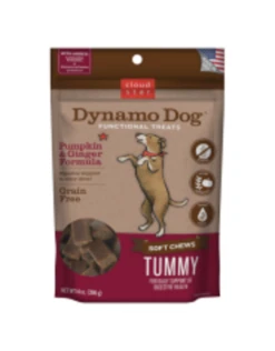 Cloud Star Dynamo Functional Soft Chews Tummy Pumpkin Ginger 14oz.