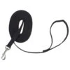 Coastal Pet Products Cotton Web Training Leash 5/8" X 30' Black