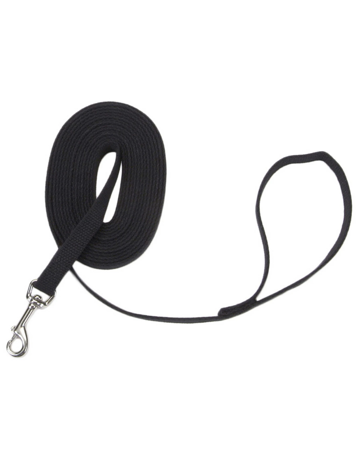 Coastal Pet Products Cotton Web Training Leash 5/8" X 30' Black 3 Coastal Pet Products Cotton Web Training Leash 5/8" X 30' Black