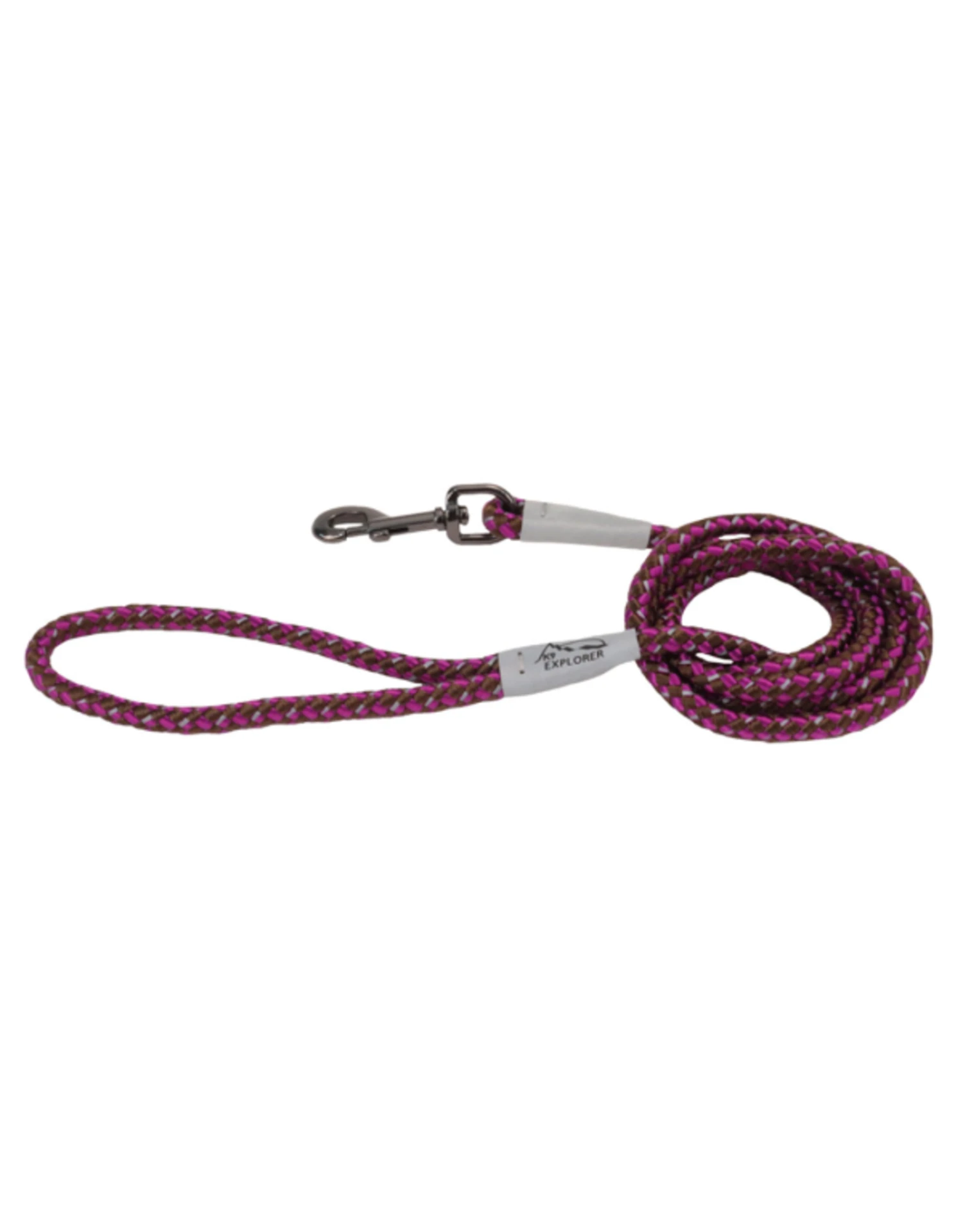 Coastal Pet Products K9 Explorer Braided Rope Lead Snap Hook 6' 4 Coastal Pet Products K9 Explorer Braided Rope Lead Snap Hook 6' - Image 2