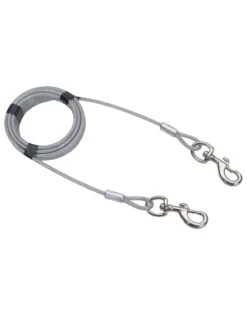 Coastal Pet Products Titan Cable Tie Out With Nickel Plated Snap - Giant