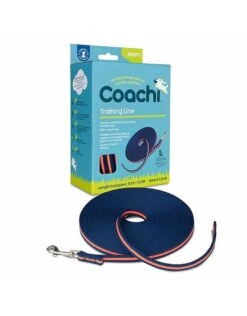 Company Of Animals Training Line Navy & Coral 10M