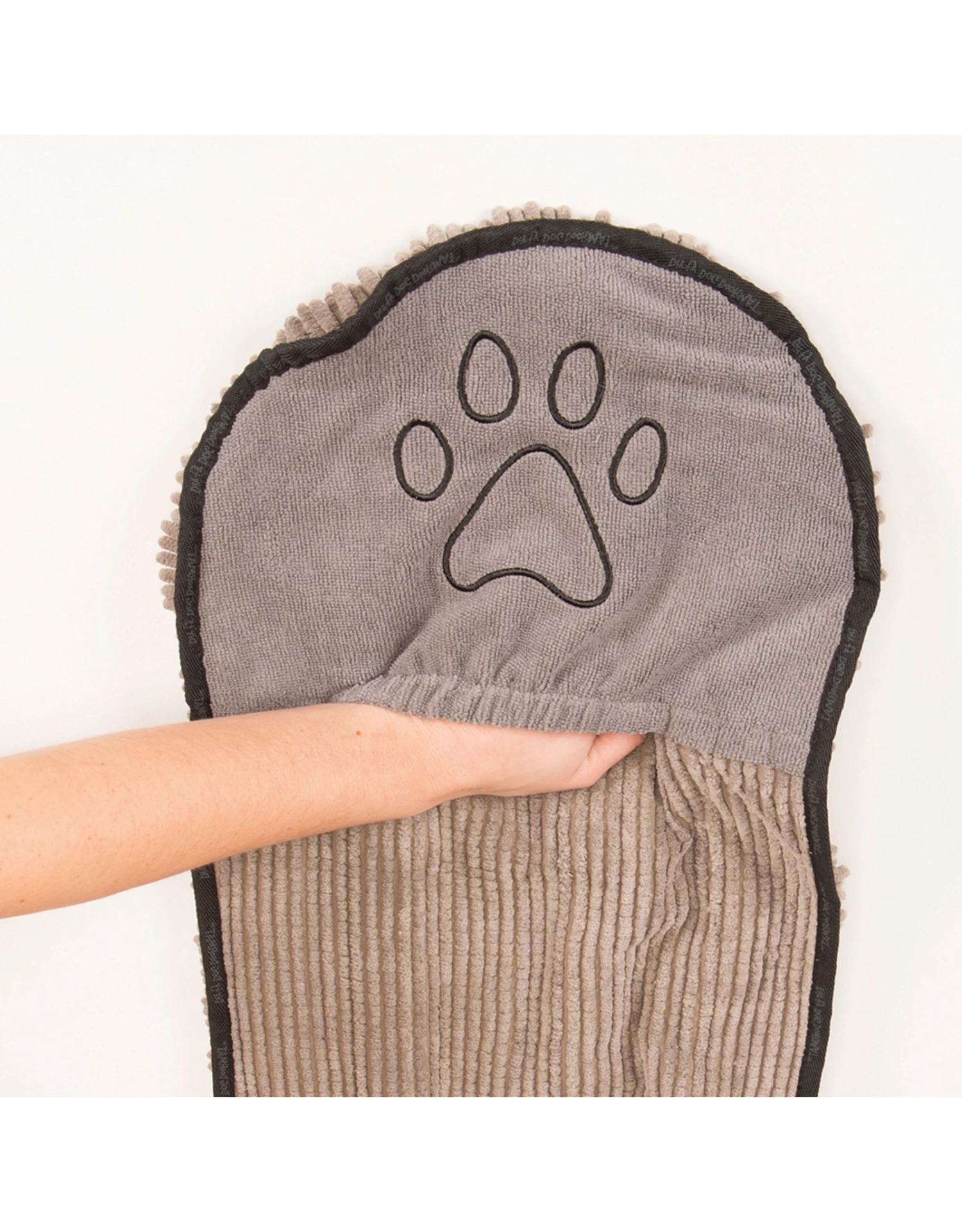 Dog Gone Smart Dirty Dog Shammy Gray 13x31 4 Dog Gone Smart Dirty Dog Shammy Gray 13x31 - Image 2