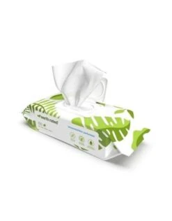 Earth Rated Compostable Pet Wipes Unscented 8x8" 100PK