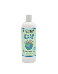 Earthbath Hot Spot Relief Shampoo Tea Tree & Aloe 16 Oz