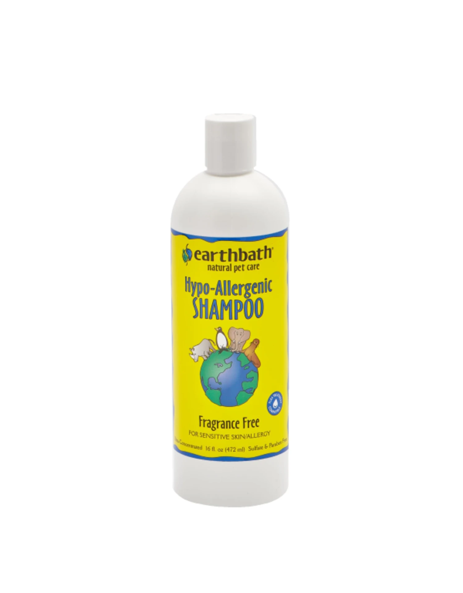 Earthbath Hypo-Allergenic Shampoo Fragrance Free 16 Oz 3 Earthbath Hypo-Allergenic Shampoo Fragrance Free 16 Oz