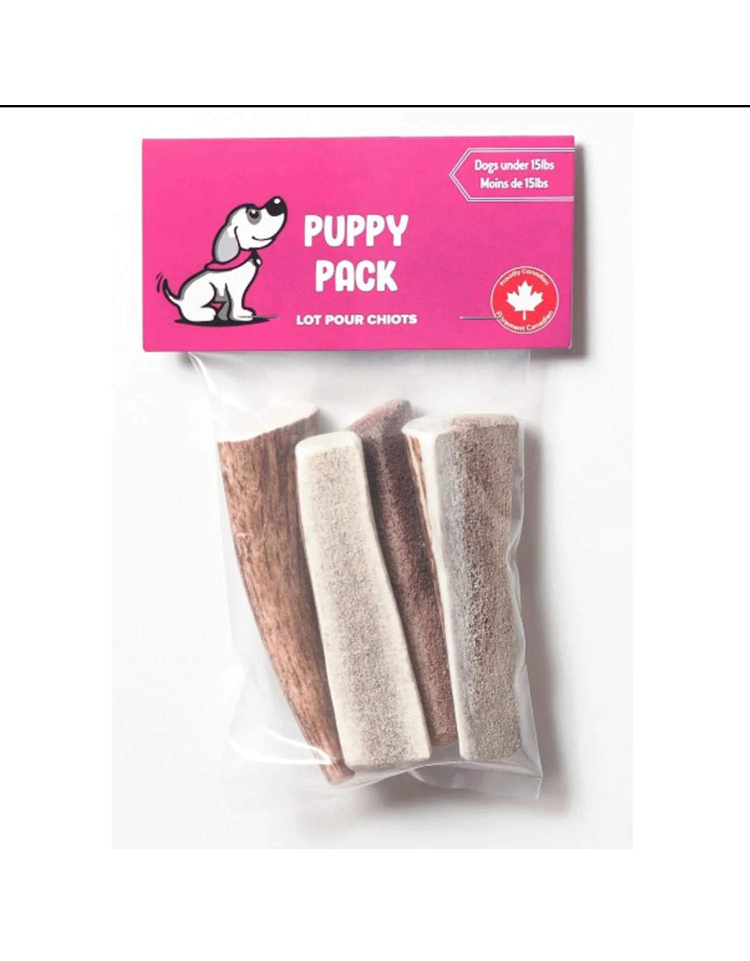 EZ Antler Chews Antler - Puppy Package 3 EZ Antler Chews Antler - Puppy Package