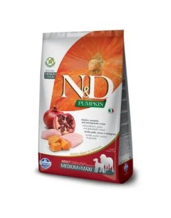 Farmina N&D DOG Pumpkin Chicken & Pomegranate MED & MAXI