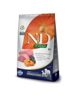 Farmina N&D DOG Pumpkin Lamb & Blueberry MED & MAXI