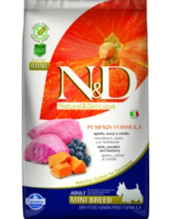 Farmina N&D DOG Pumpkin Lamb & Blueberry MINI 7kg