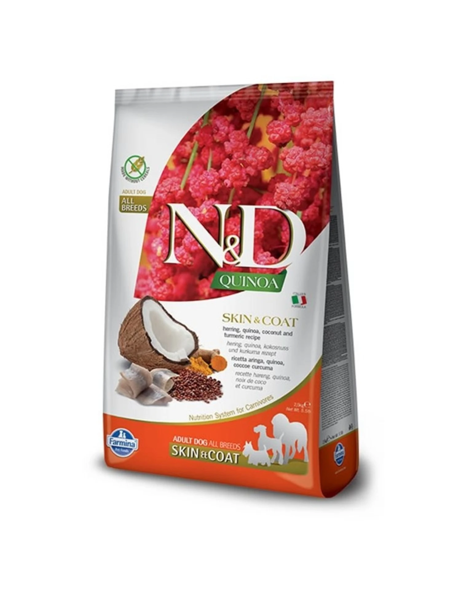 Farmina N&D Dog Quinoa Skin & Coat HERRING 3 Farmina N&D Dog Quinoa Skin & Coat HERRING