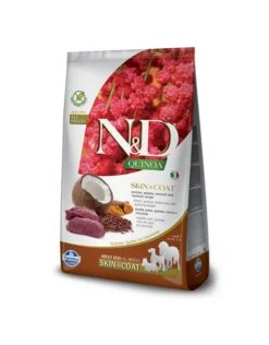 Farmina N&D Dog Quinoa Skin & Coat VENISON