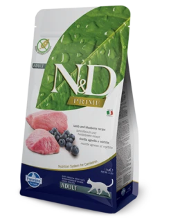 Farmina N&D PRIME Cat Lamb & Blueberry Adult 1.5kg