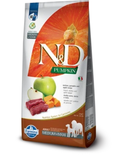 Farmina ND PUMPKIN Dog Venison And Apple AD MED-MAXI 12kg