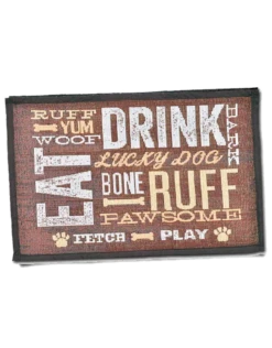 Fashion Dog Food Mat