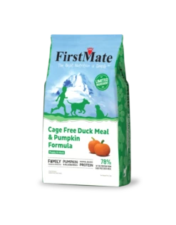 FirstMate Cage Free Duck Meal & Pumpkin Formula