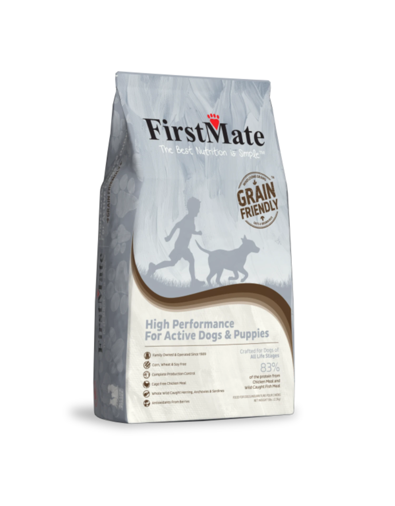 FirstMate Dog GF High Performance For Dogs & Puppies 5lb 3 FirstMate Dog GF High Performance For Dogs & Puppies 5lb