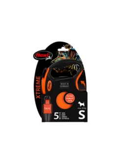 Flexi Xtreme Tape Black & Orange 5M