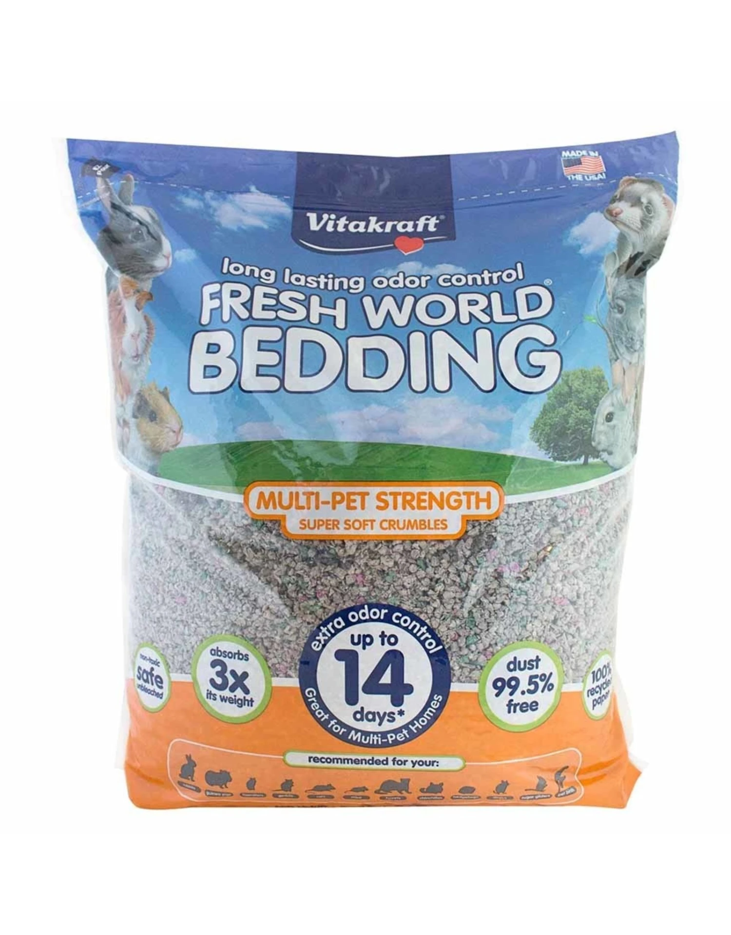 Fresh World Bedding - Multi-Pet Strength 2 Fresh World Bedding - Multi-Pet Strength