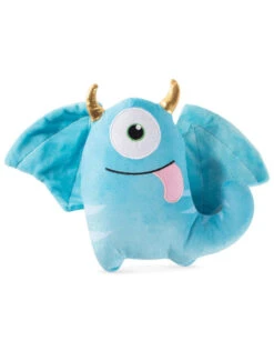 Fringe Studio One Eye Horned Monster Plush Dog Toy
