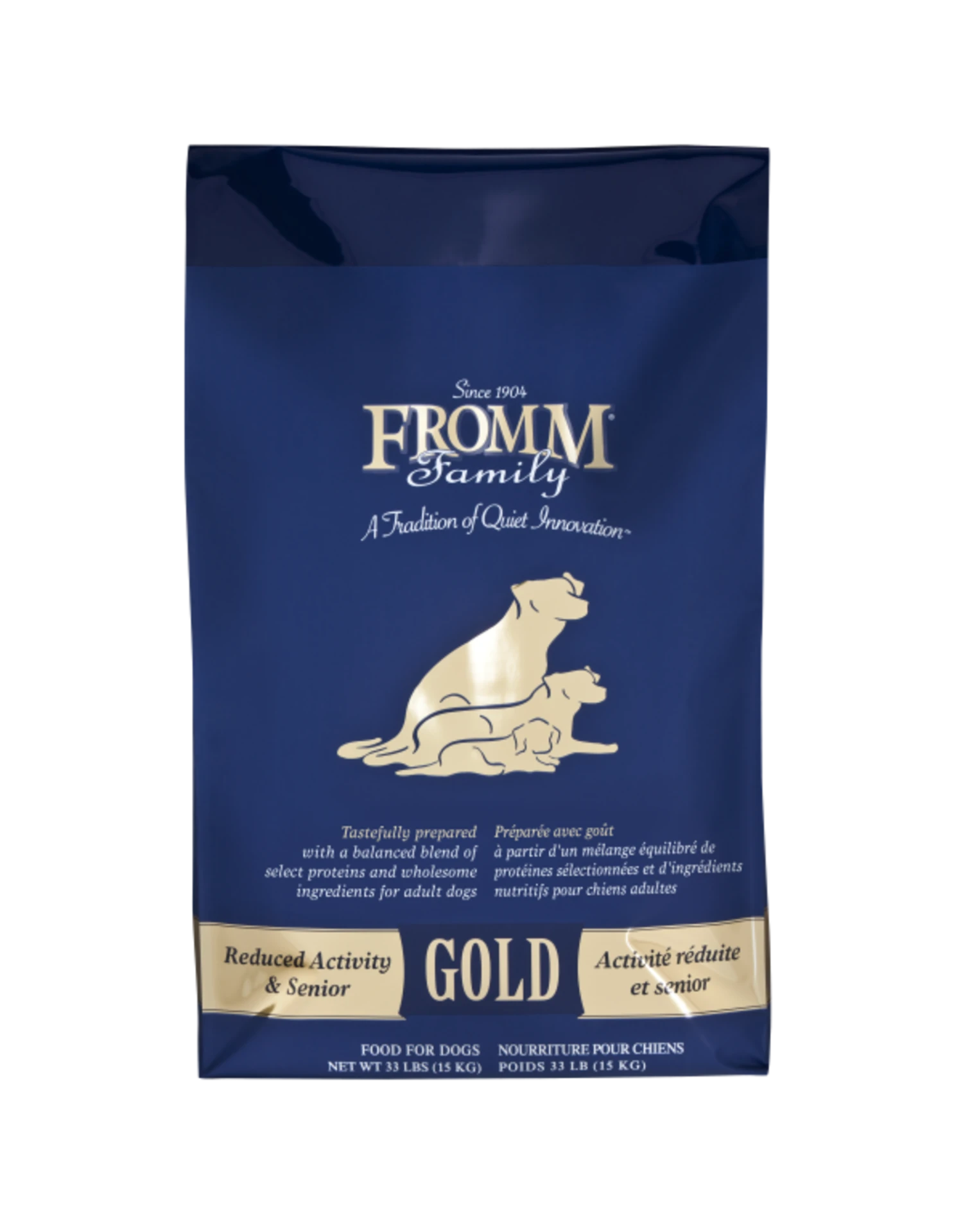Fromm Dog Gold Reduced Activity Senior 3 Fromm Dog Gold Reduced Activity Senior