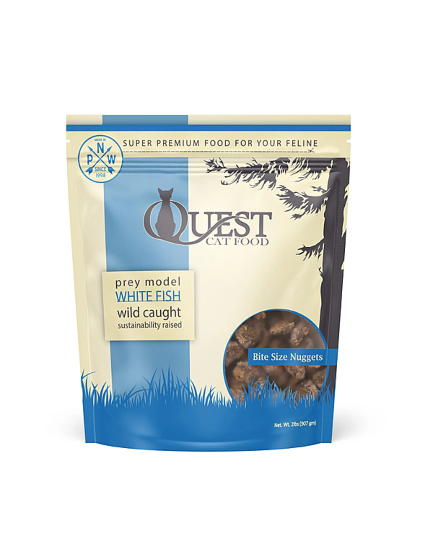 Frozen - White Fish Bite Nuggets 2LB | Cat 3 Frozen - White Fish Bite Nuggets 2LB | Cat