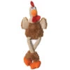 Godog Checkers Skinny Rooster Brown -Quality Pet Supply Store godog checkers skinny rooster brown