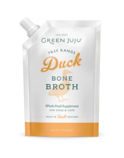 Green JuJu Dog/Cat Bone Broth Duck 20oz