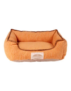 Happy Tails Chenille Cuddler Burnt Orange 24 X 20