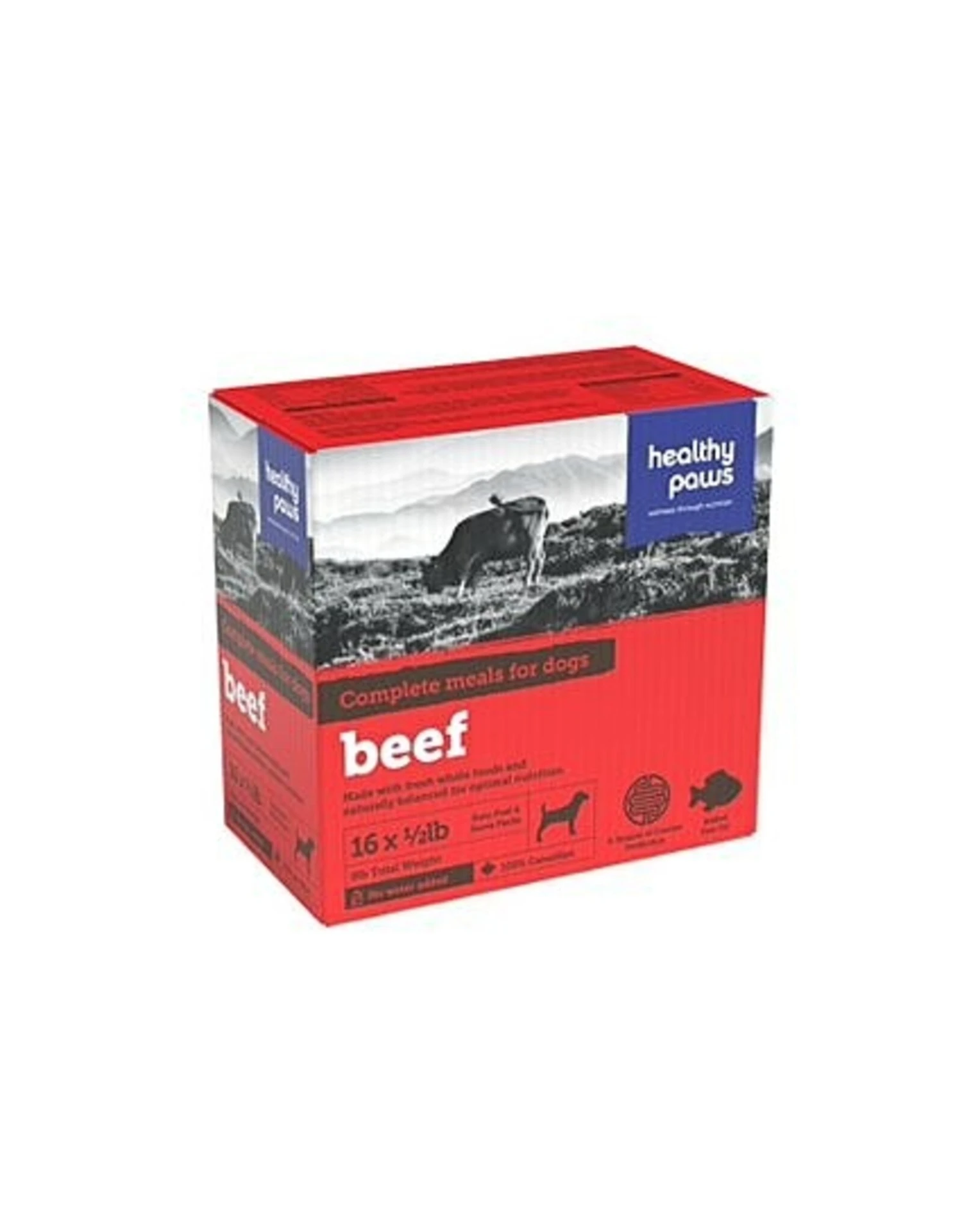 Healthy Paws Complete Dinner Beef 8Lb 3 Healthy Paws Complete Dinner Beef 8Lb