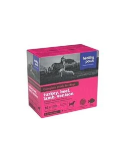 Healthy Paws Complete Dinner Turkey/ Lamb/Beef/Venison 8 Lb