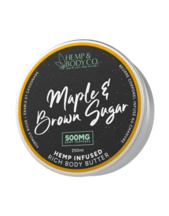 Hemp & Body Co. Body Butter 250ML Maple Brown Sugar
