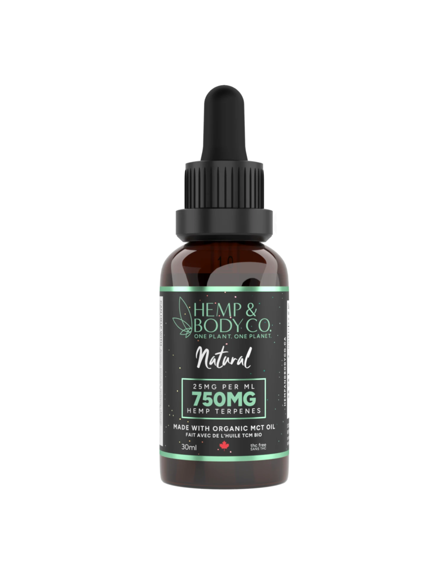 Hemp & Body Co. Natural Tincture (MCT Oil) - 30ml - 750MG 3 Hemp & Body Co. Natural Tincture (MCT Oil) - 30ml - 750MG